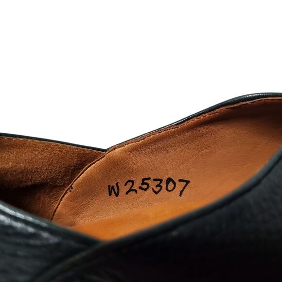 L’Amour Des Pieds Black Point Toe Leather Flats Sz 6 Comfort Dressy Casual - Picture 9 of 10